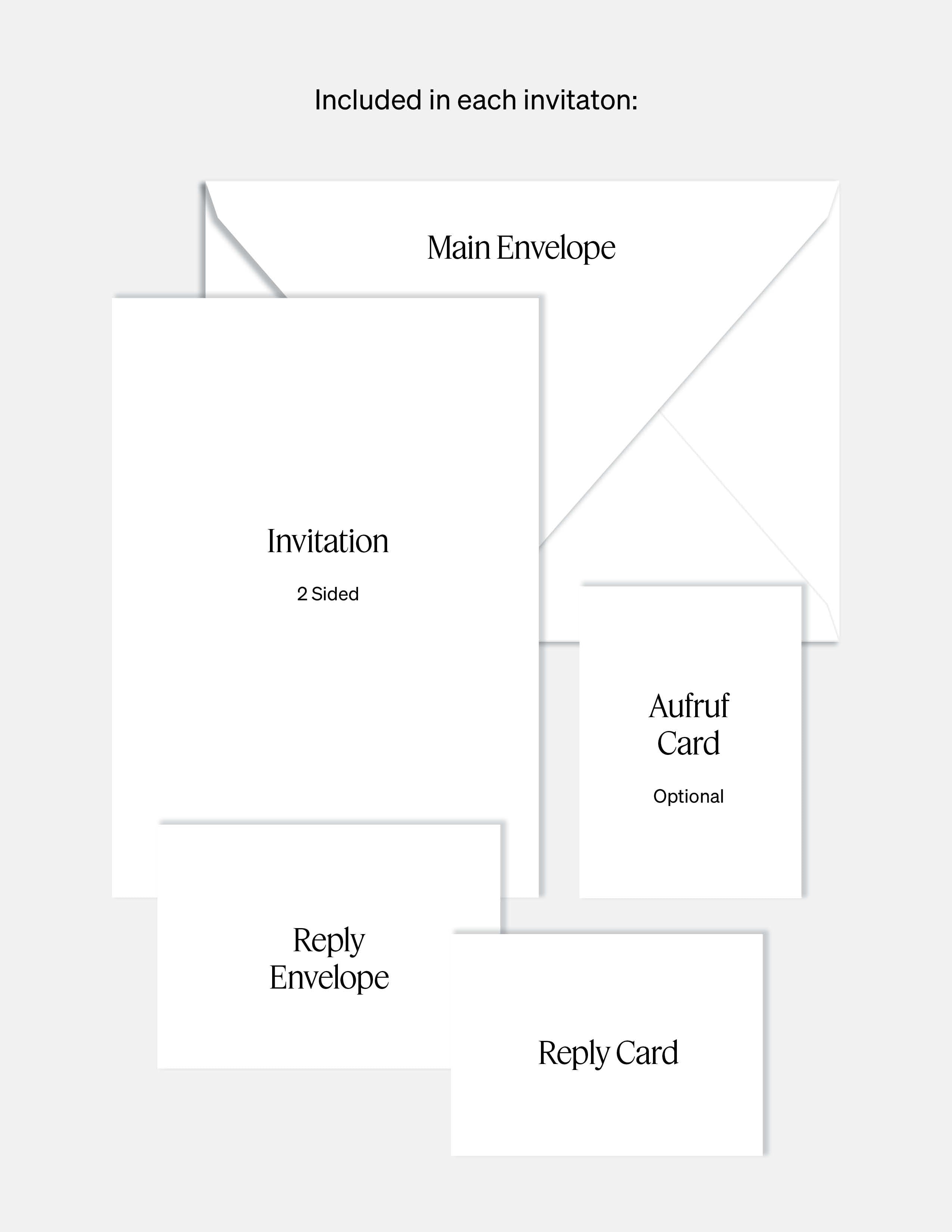 Luxe Foil Invite - Style 1