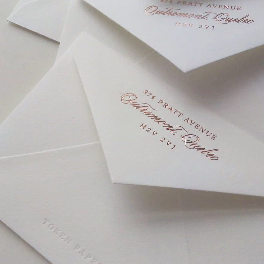 Luxe Invitation - One Color