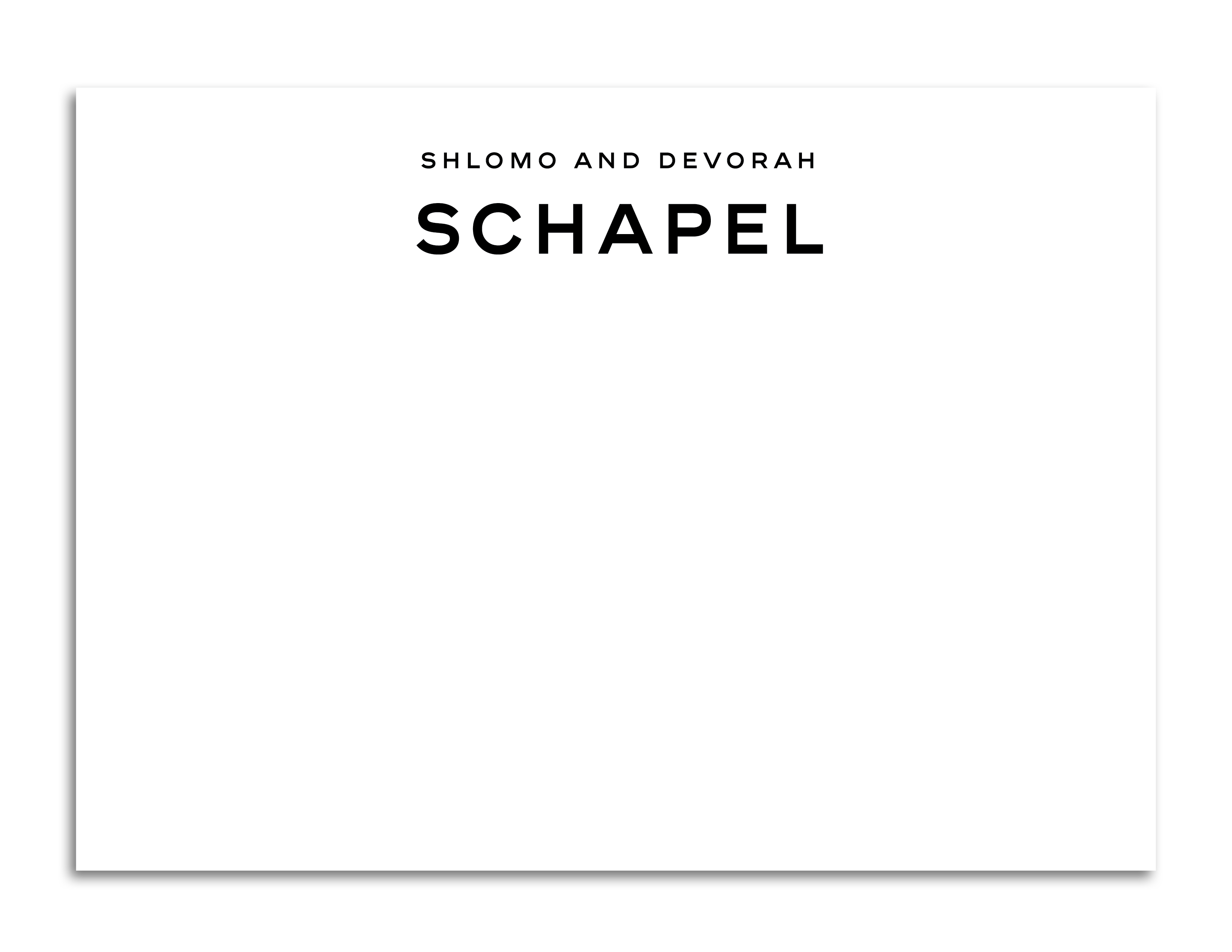 Stationery For Couples - Style 19