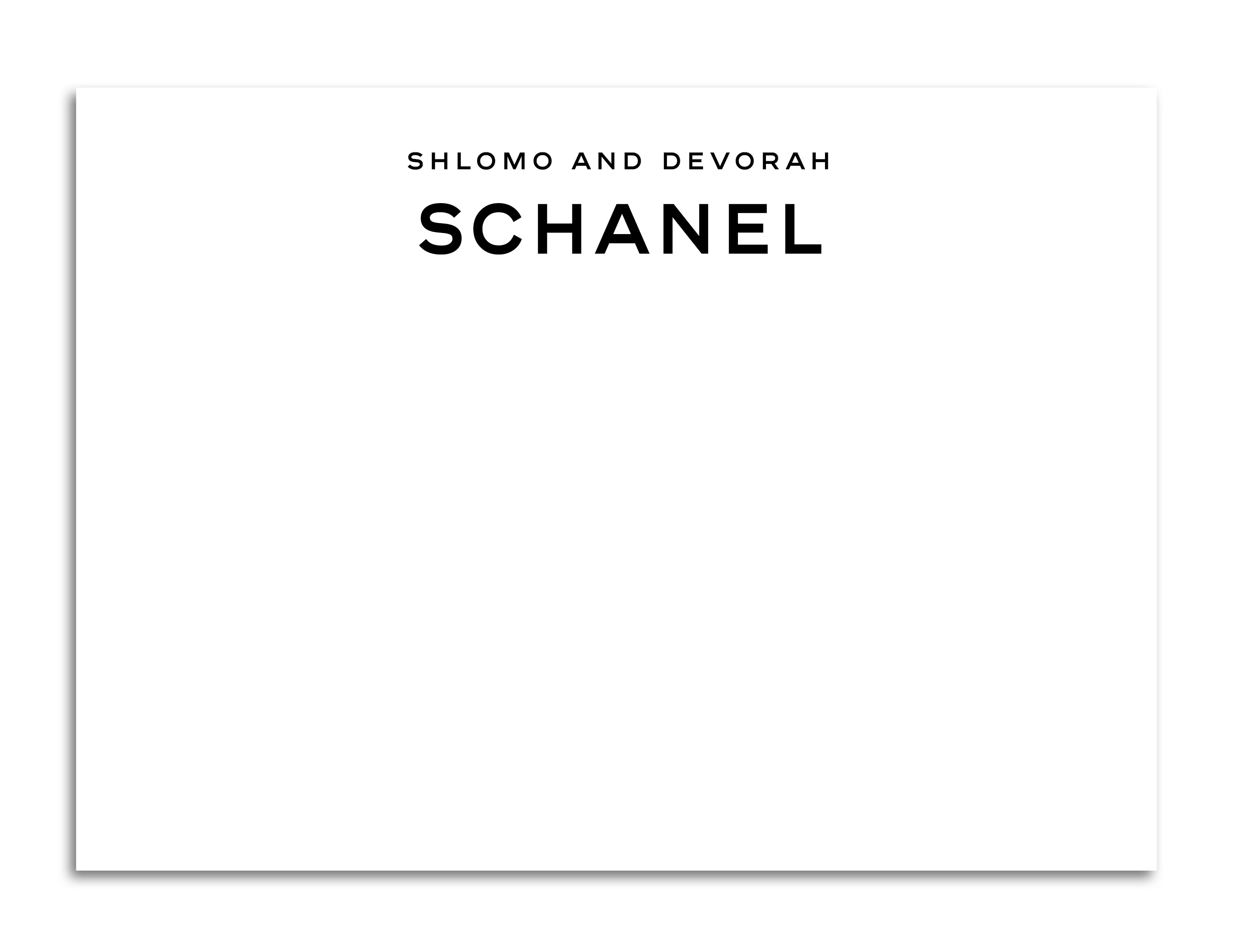 Stationery For Couples - Style 19