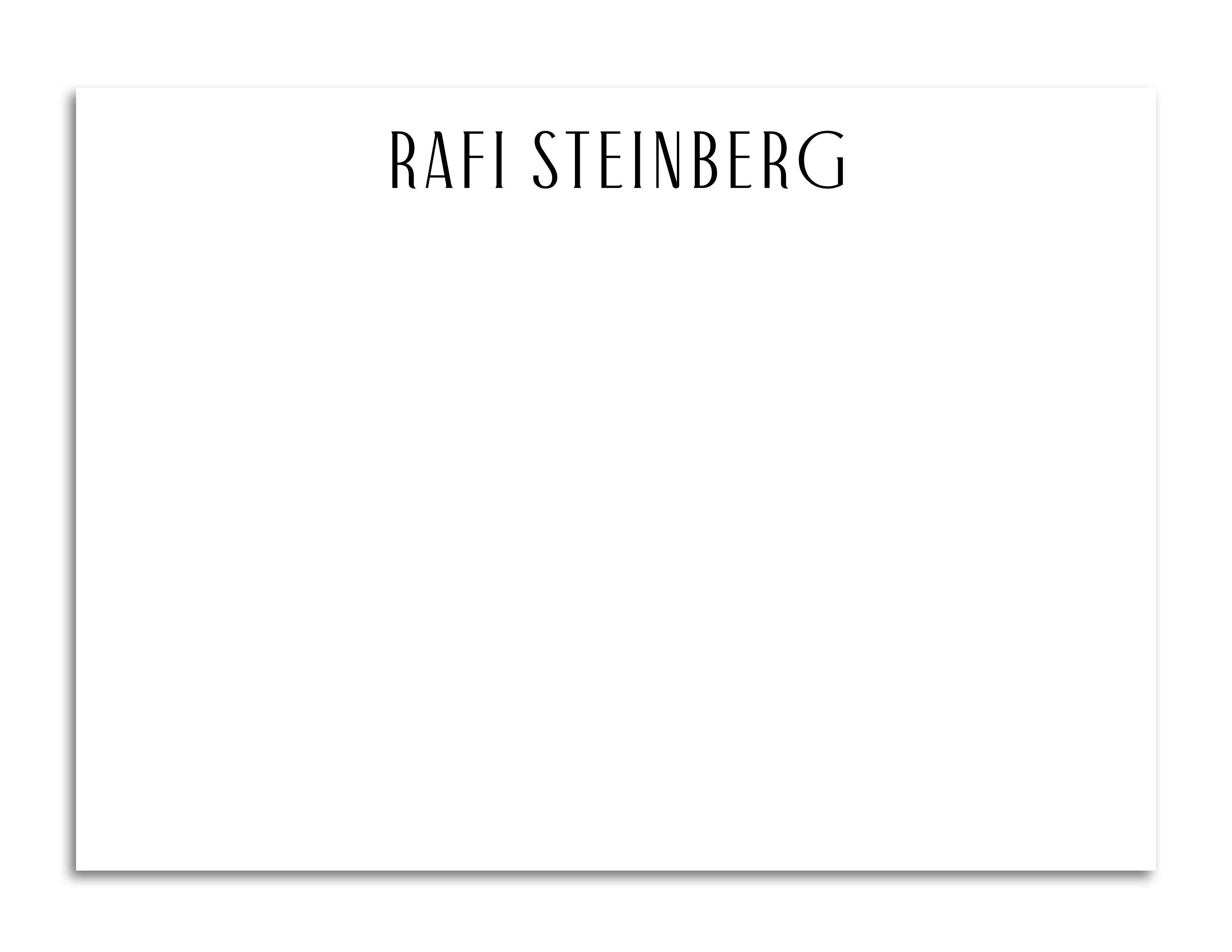 Stationery For Him - Style 10