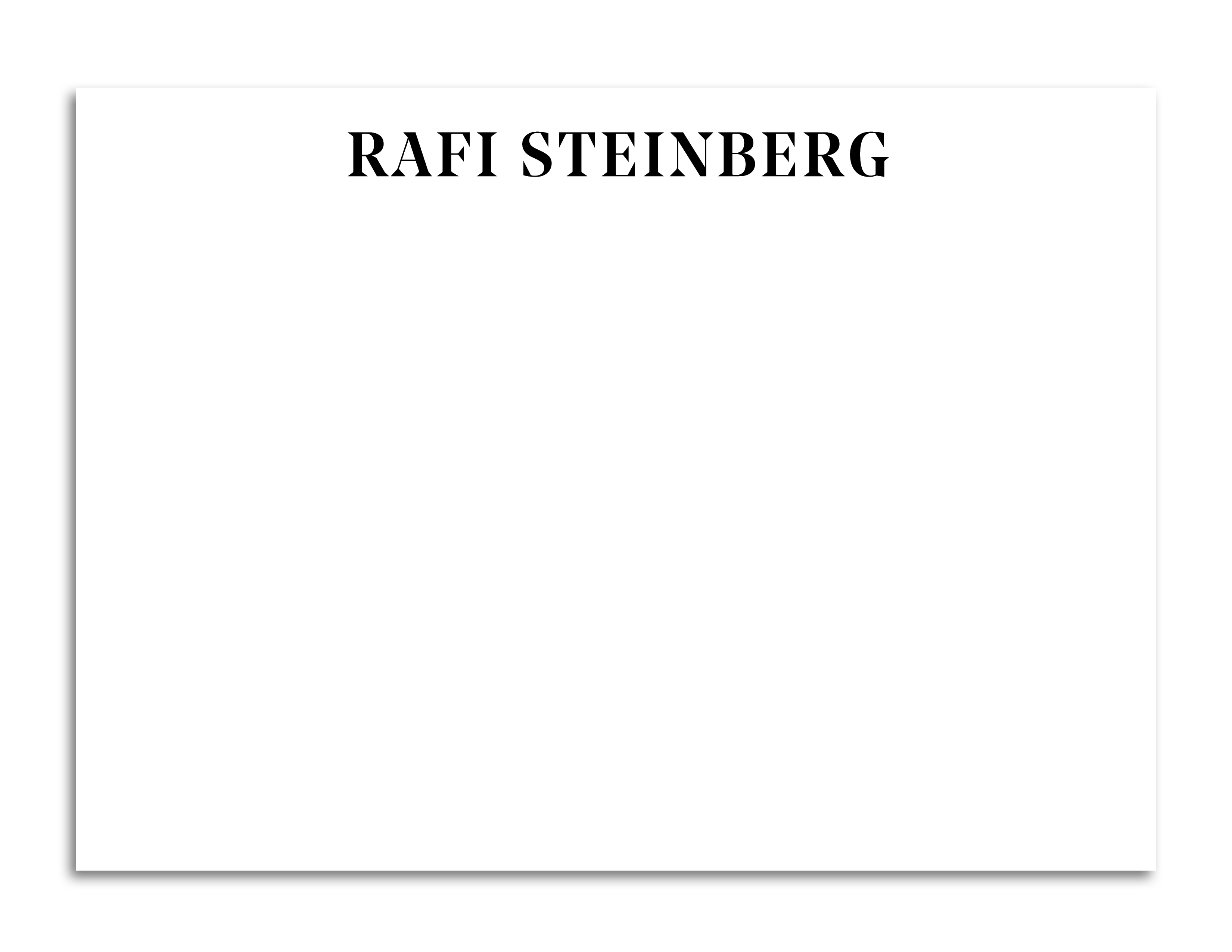 Stationery For Him - Style 8