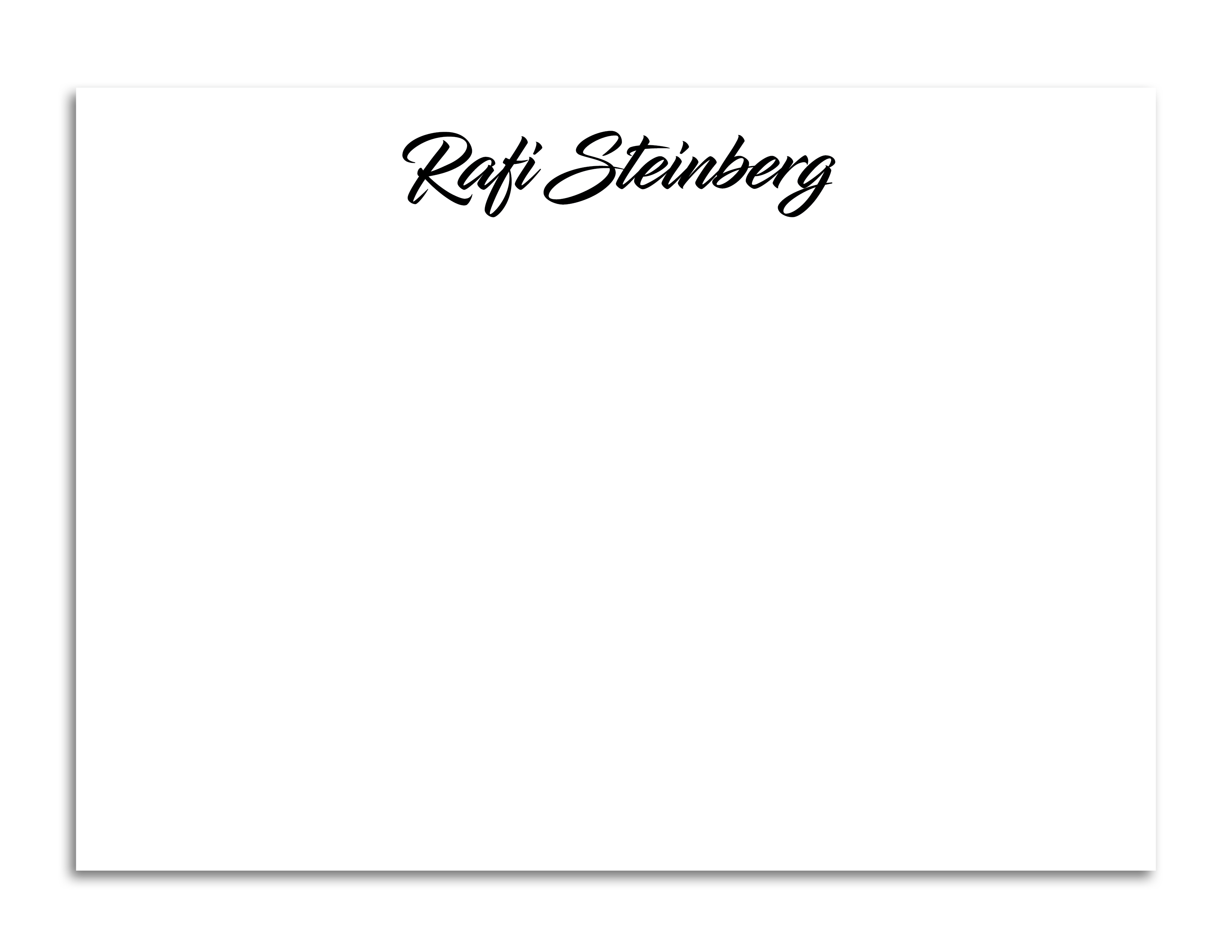 Stationery For Him - Style 9