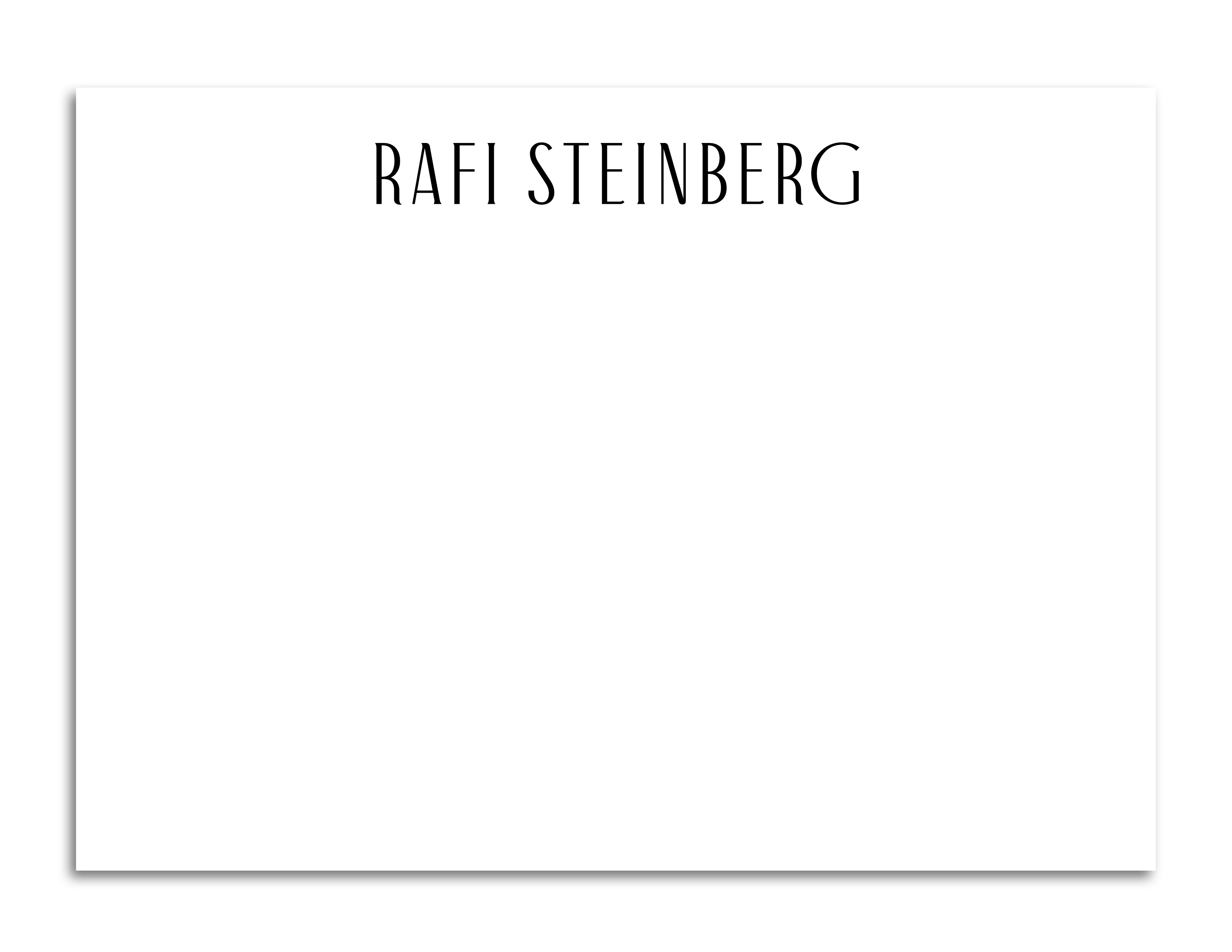 Stationery For Him - Style 10