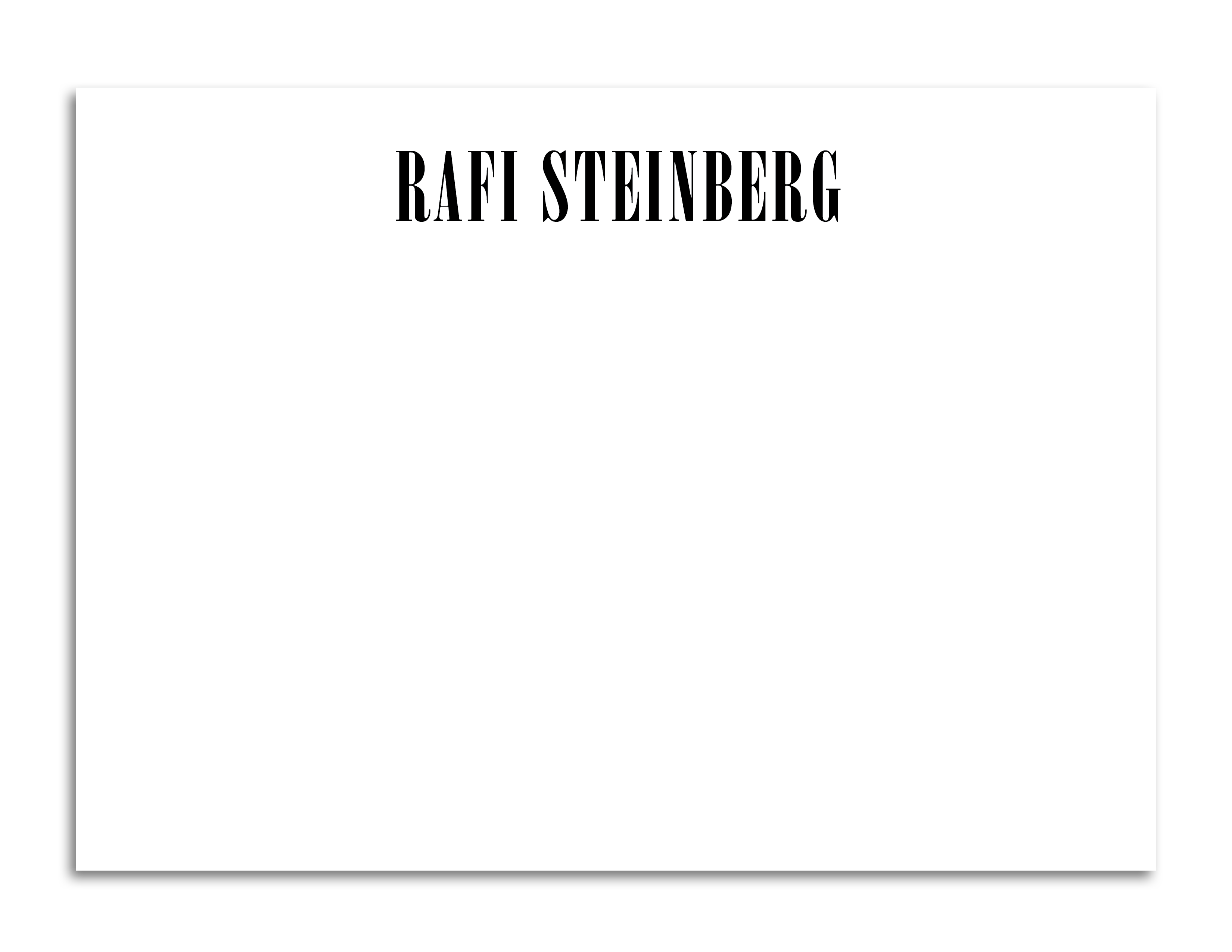 Stationery For Him - Style 14