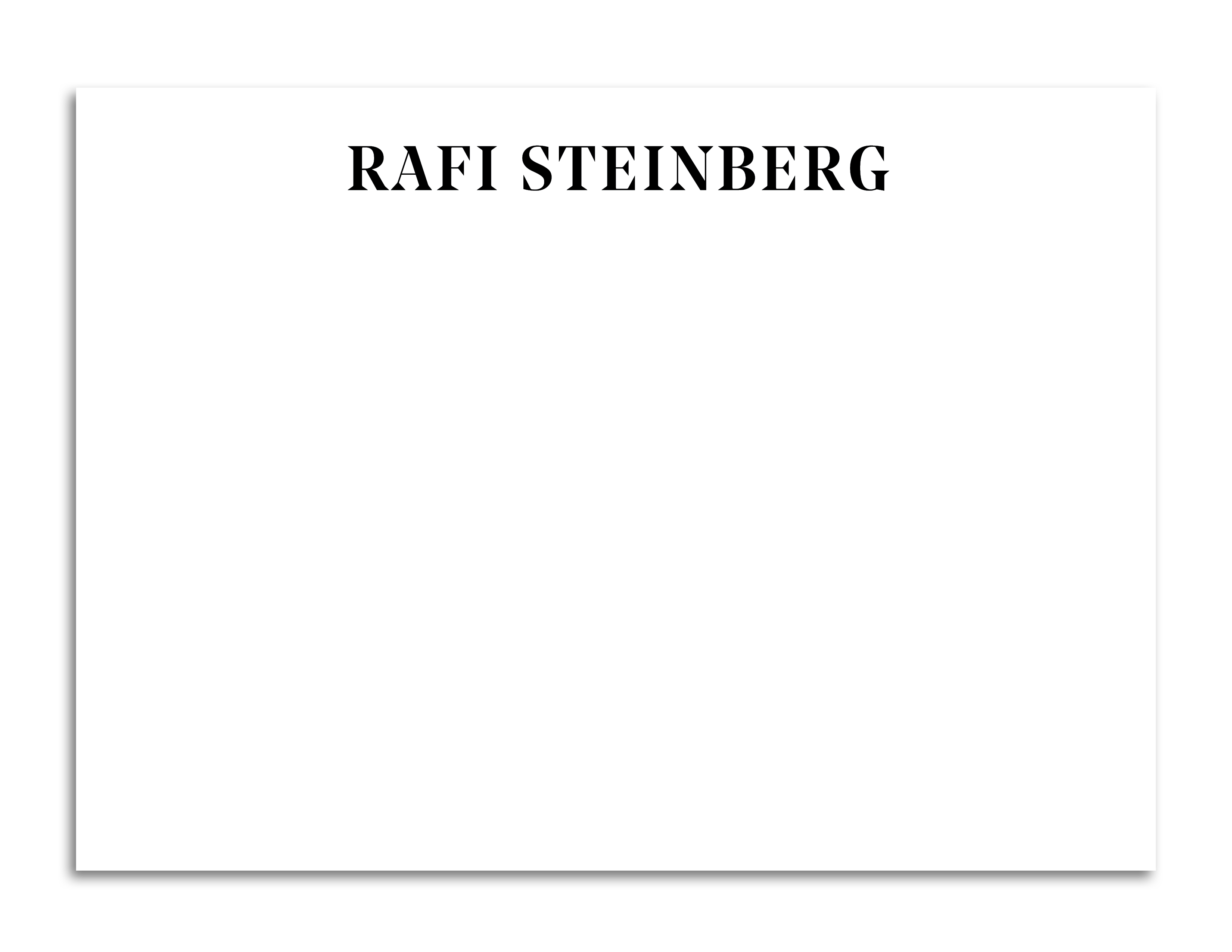 Stationery For Him - Style 8