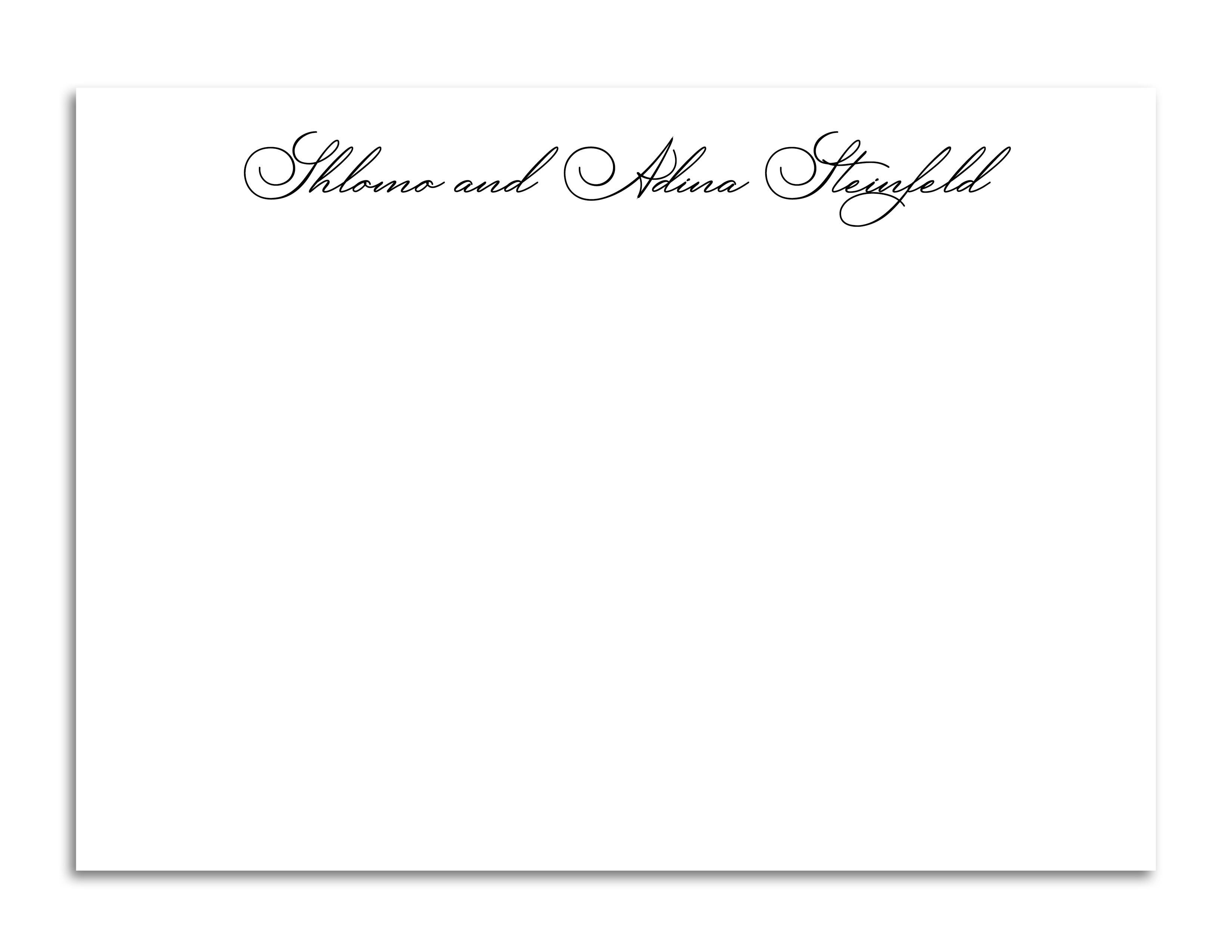 Stationery For Couples - Style 10