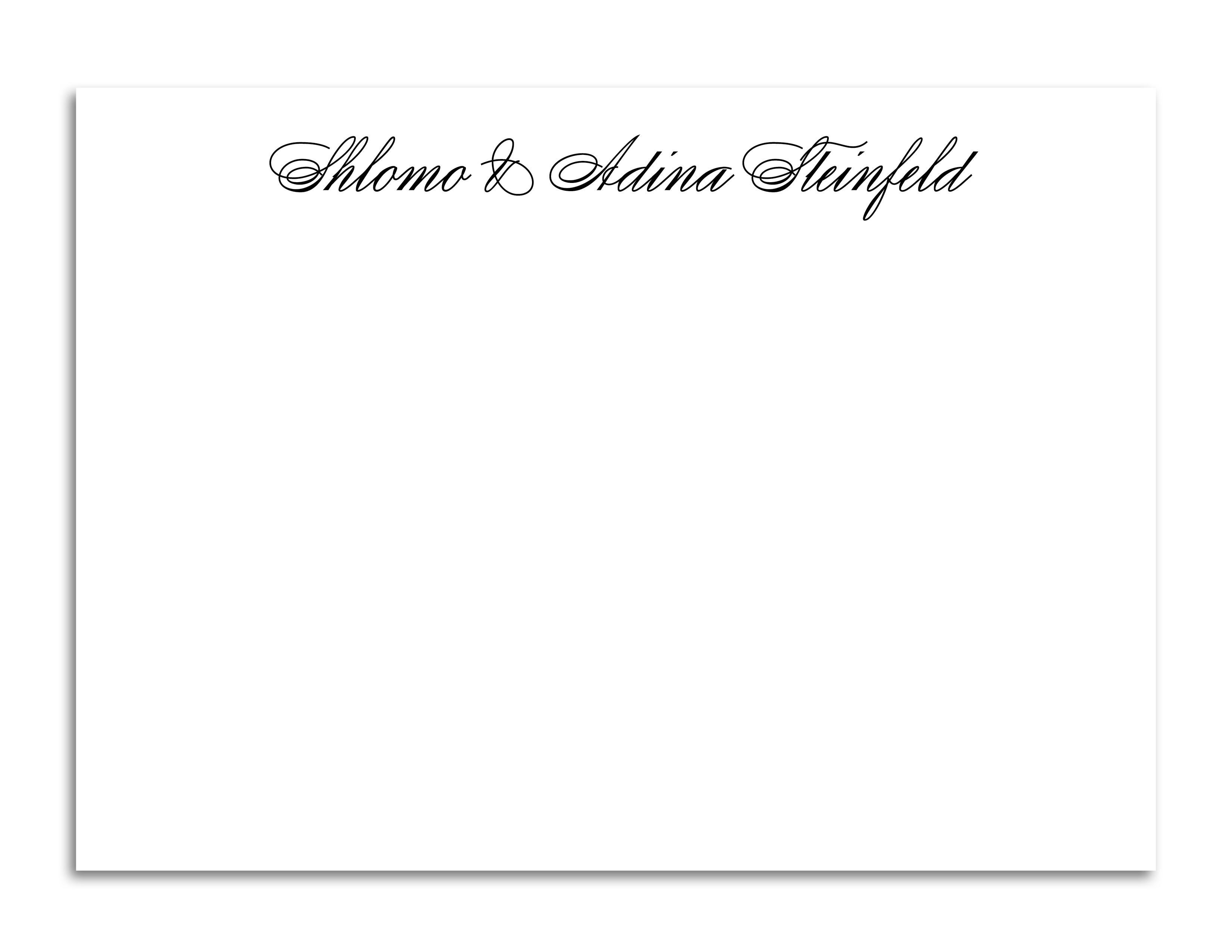 Stationery For Couples - Style 12