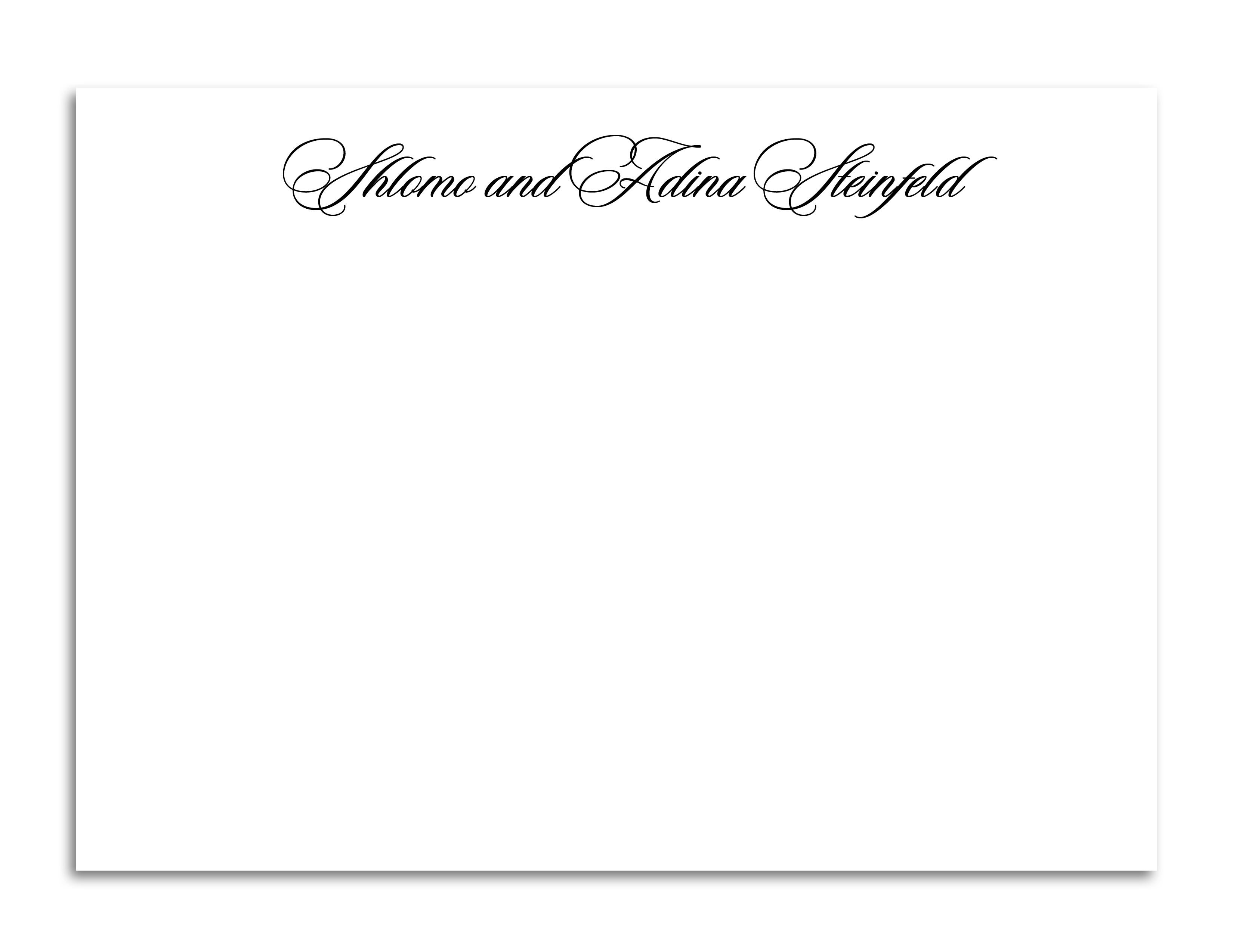 Stationery For Couples - Style 17